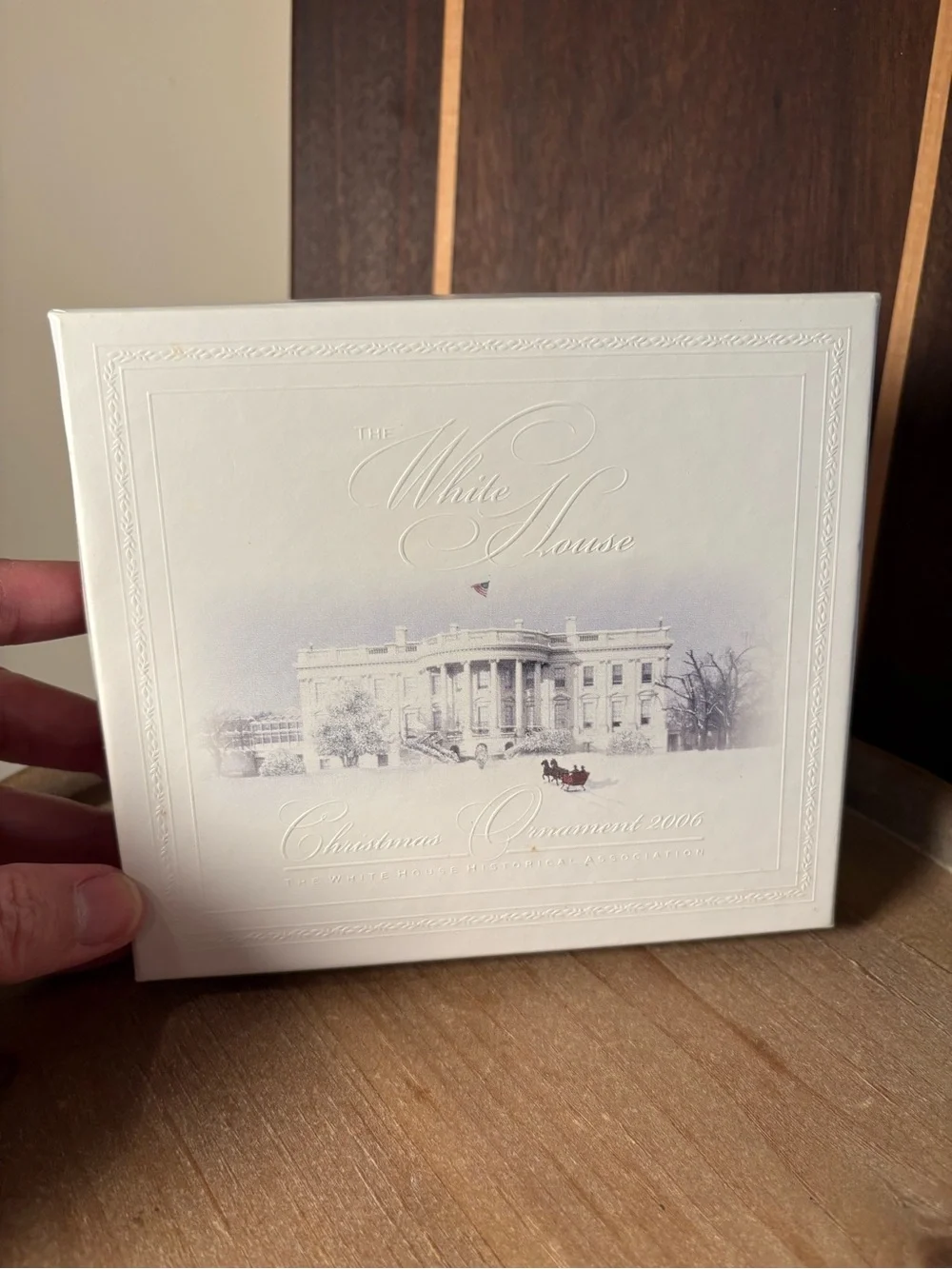 White House Historical Association 2006 Ornament NIB